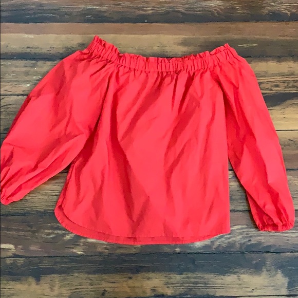 J Crew off the shoulder top - Picture 1 of 1